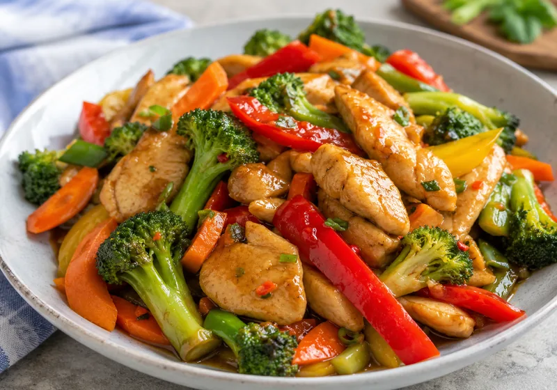 Chicken Stir Fry with Vegetables