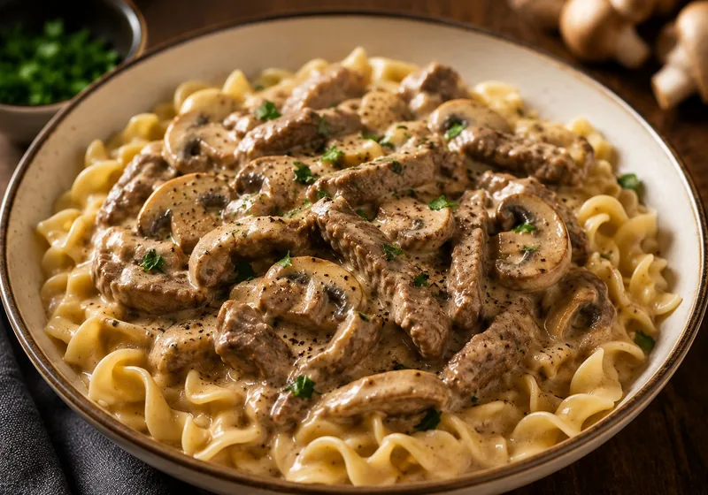 Classic Beef Stroganoff Recipe