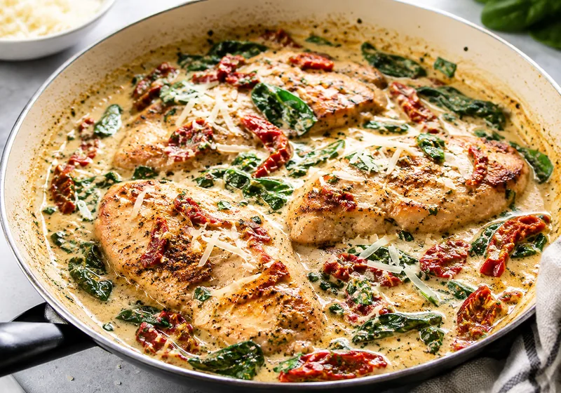 Creamy Tuscan Chicken Recipe
