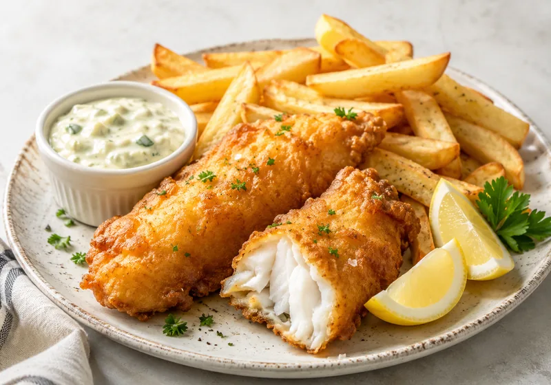 Easy Fish and Chips Recipe