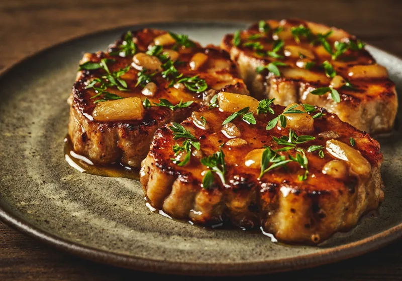 Honey Garlic Pork Chops Recipe