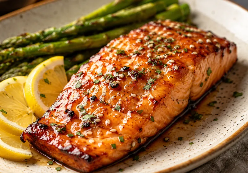 Honey Glazed Salmon Recipe