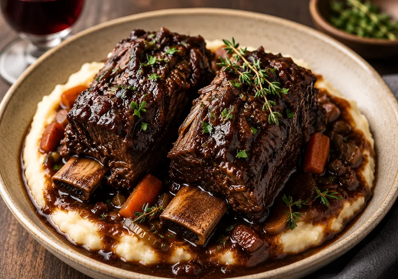 Red Wine Braised Short Ribs