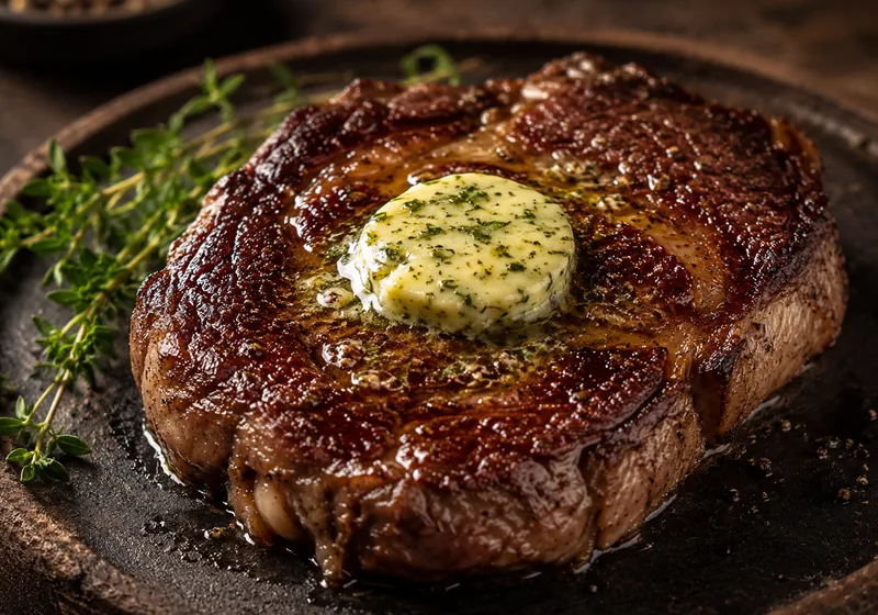Premium ribeye steak