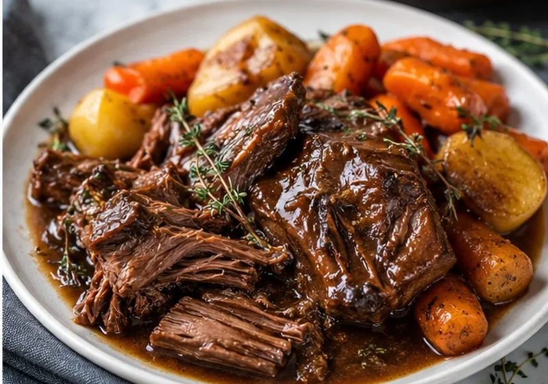 Slow Cooked Pot Roast Recipe